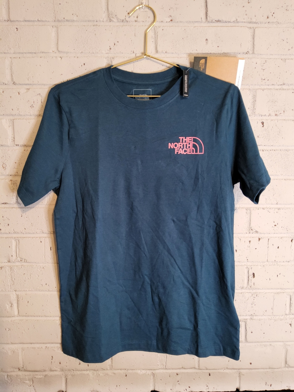The North Face Teal Logo Tee